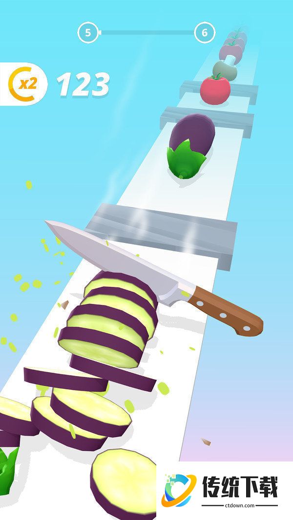 完美切割片游戏