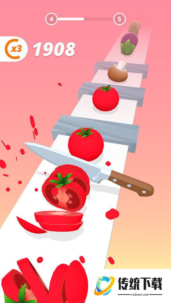 完美切割片游戏