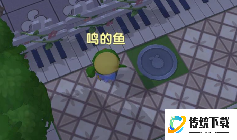 摩尔庄园怎么让圆石板浮空