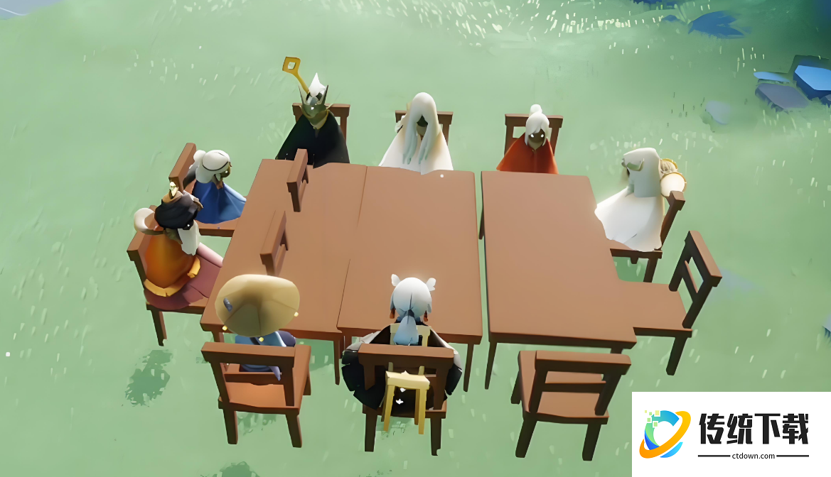 光遇怎么放桌子