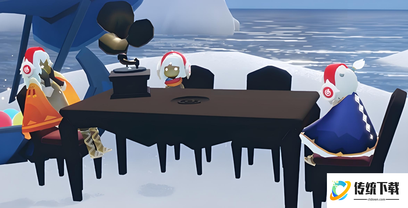 光遇怎么放桌子