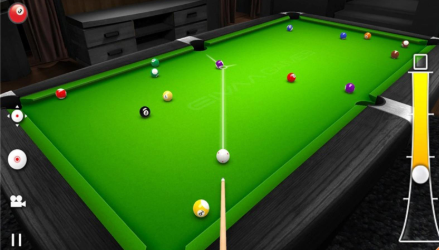 真实台球