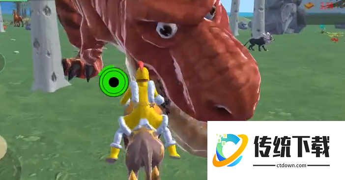 创造与魔法霸王龙怎么打无伤