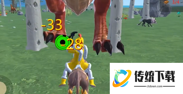 创造与魔法霸王龙怎么打无伤 创造与魔法霸王龙怎么打无伤