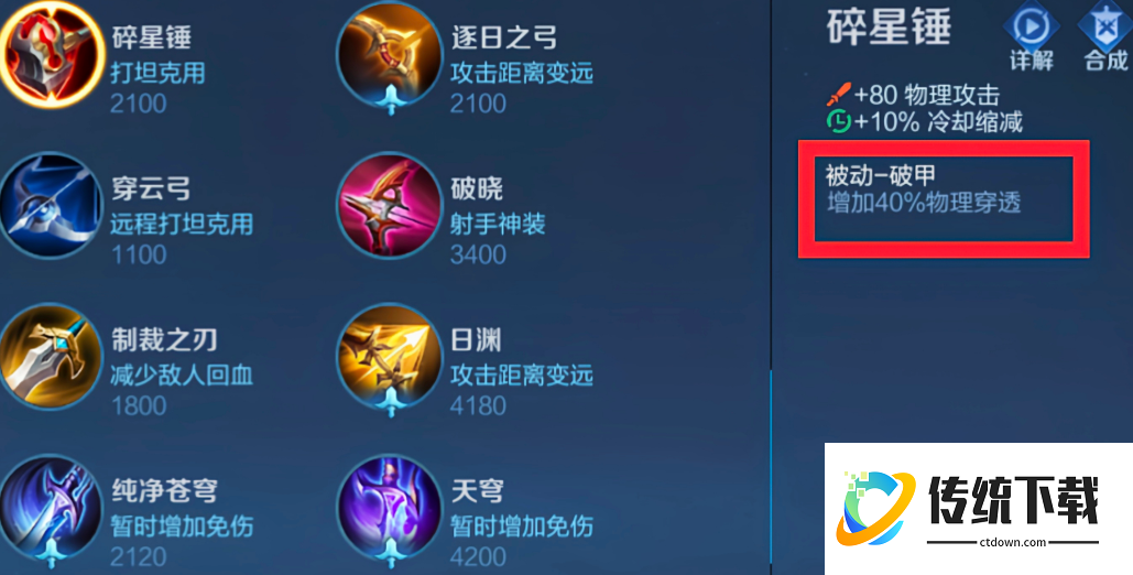 王者荣耀人物的超强出装怎么搭配