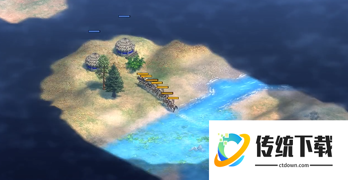 帝国时代2蒙古战役第一关怎么玩