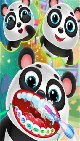 动物牙医护理游戏