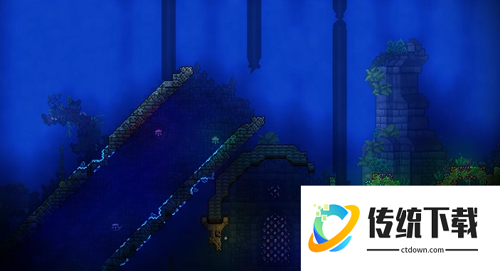 泰拉瑞亚海底下有什么