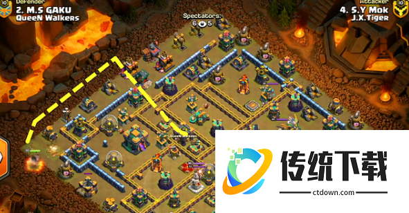 部落冲突如何阻挡女王