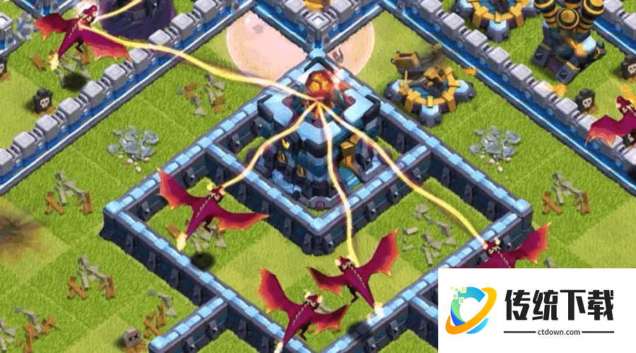 部落冲突盟战怎么模拟