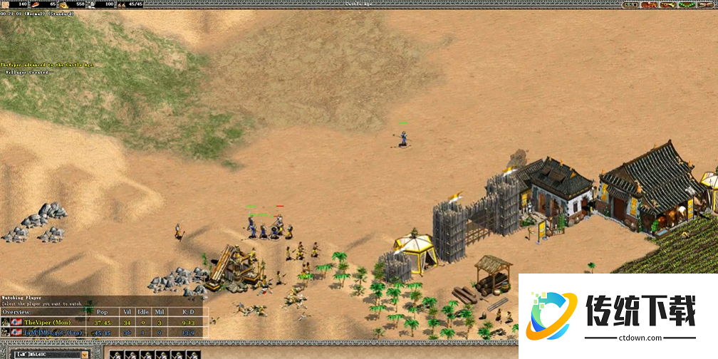 帝国时代2怎么克制蒙古骑射