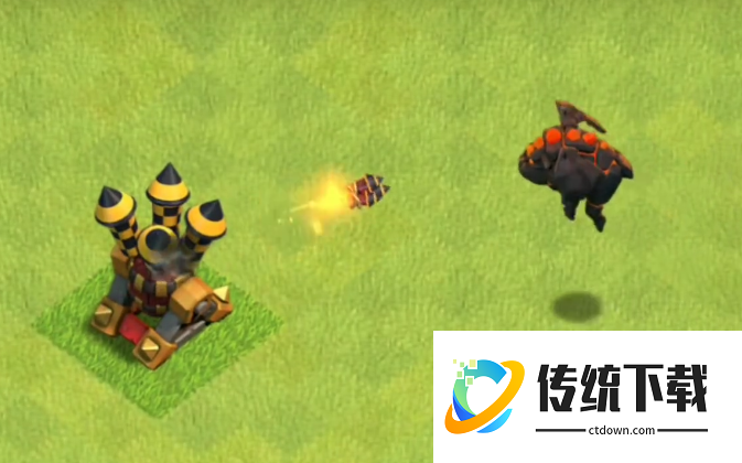 部落冲突什么防龙