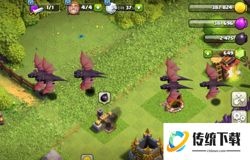 部落冲突什么防龙