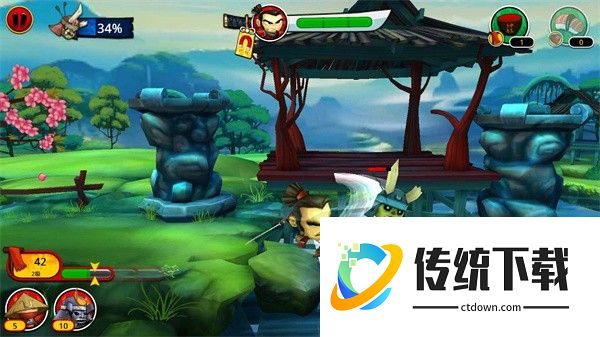 武士大战僵尸2破解版无限金币中文版新手攻略3