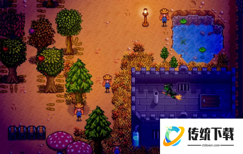 星露谷物语怎么防止女巫捣乱