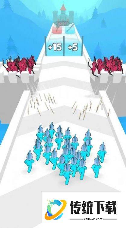 斯巴达战跑游戏