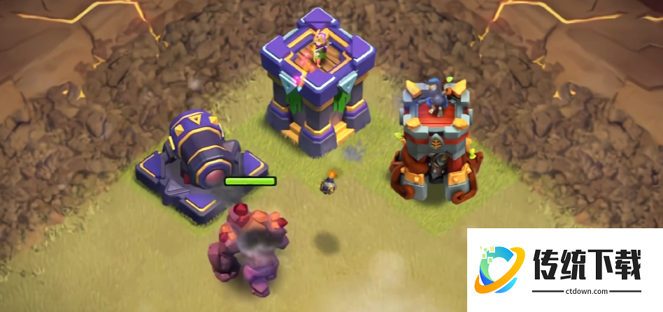 部落冲突石头人怎么配合 部落冲突石头人怎么配合