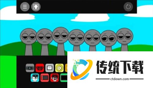 节奏盒子Sprunki泰坦联盟