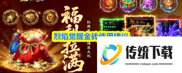 烈焰觉醒金砖怎么使用:烈焰觉醒金砖使用建议