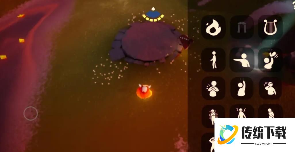 光遇霞谷那个冰盾怎么破