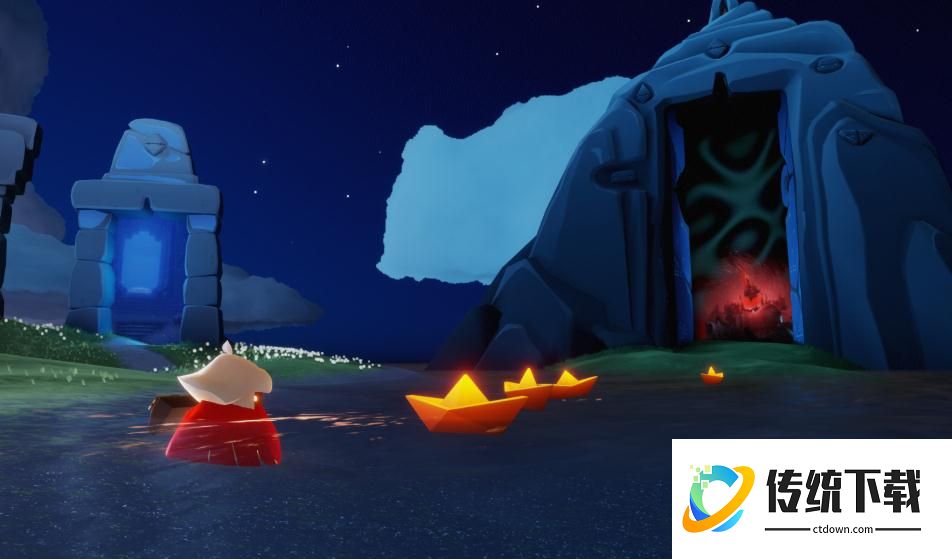 光遇怎么最快通过暴风眼