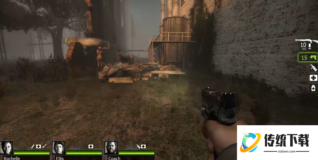 求生之路2暴风骤雨糖厂怎么走