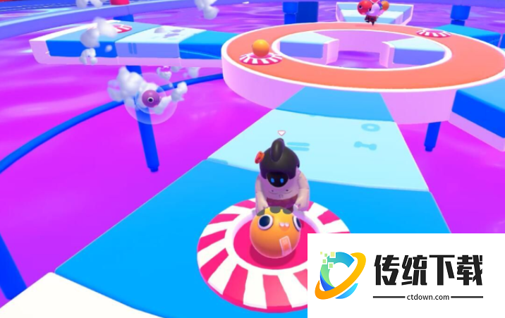 糖豆人震荡球怎么捡起来