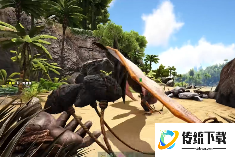 方舟生存进化如何驯服翼龙