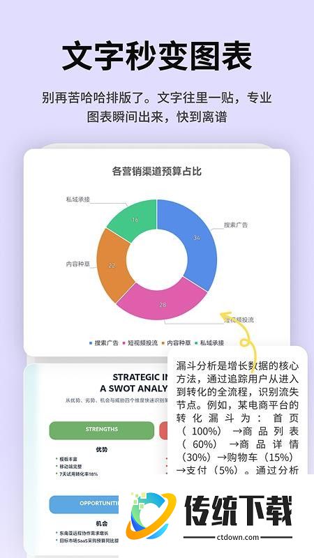 Picdoc Napkin文案转图表手机版
