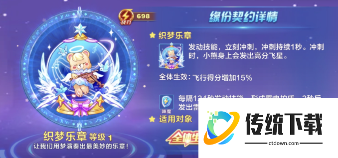 天天酷跑里的缘分契约有什么用