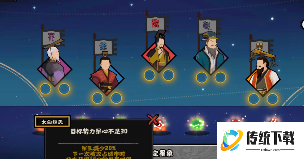 无悔华夏推背衍事星象大全：所有星象效果与触发条件详解