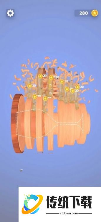 合并和木材车削游戏