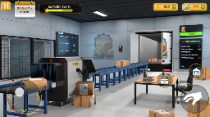 包裹递送模拟器3D