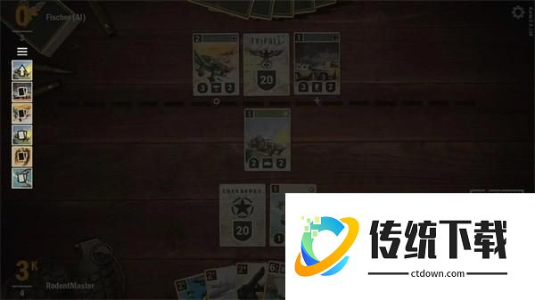 己方卡组截图
