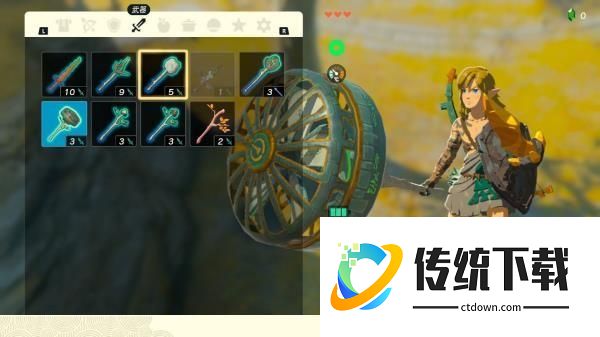 塞尔达传说王国之泪手机模拟器武器组合推荐3
