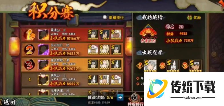 火影忍者手游积分赛最强阵容搭配攻略 2024 上分必看