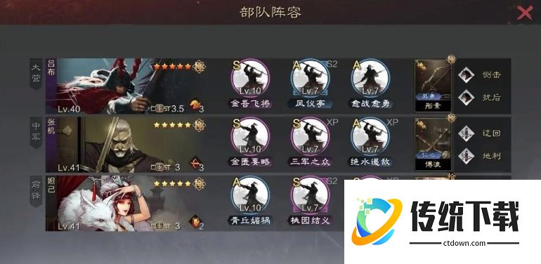 率土之滨张机阵容怎么搭配
