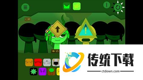 节奏盒子sprunki绿核